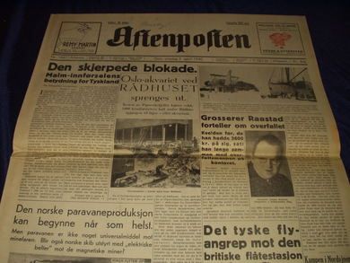 1940 nr 166 Aften Aftenposten