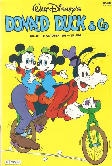 1982 nr 040 Donald Duck & Co