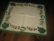 Pen duk fra 60 tallet ca 40*40 cm stor