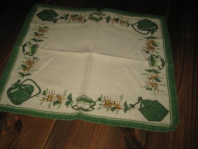 Pen duk fra 60 tallet ca 40*40 cm stor