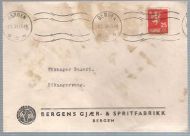 BERGEN 2 3 50 Fra Bergen Gjær & Spritfabrikk