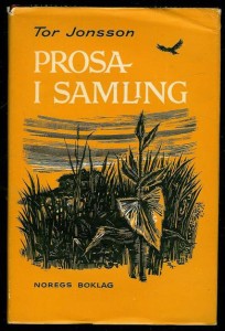 Jonsson, Tor: PROSA I SAMLING. 1960