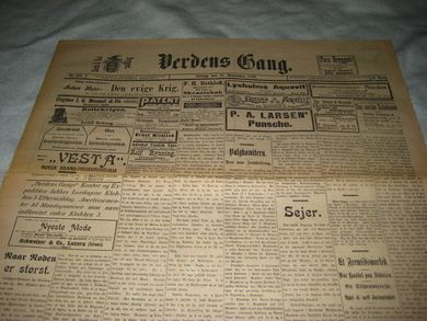 1899,nr 329,                                 Verdens Gang.