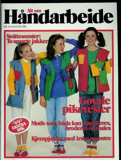 1983 nr 008 Alt om Håndarbeide