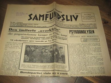 1934 nr 106 SAMFUNNSLIV