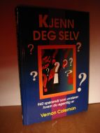 Coleman: KJENN DEG SELV.
