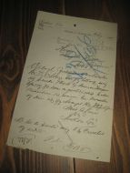 Brev fra Anthon Løn, Vivestad pr Tønsberg, 9. aug 1909.
