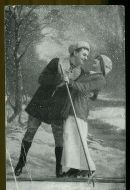 Gammelt postkort fra tidleg 1900