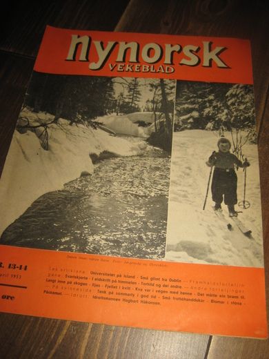 1953 nr 013 Nynorsk VEKEBLAD