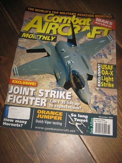 2009 Vol 10 no 06 November Combat AIRCRAFT