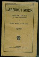 ALNÆS: LÆREBOK I NORSK. 1908