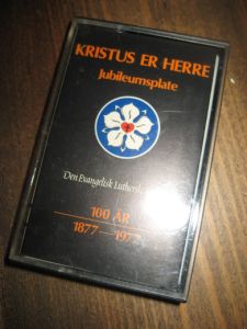 Den evangeliske Frikirke: Jubileumsplate. 1977.