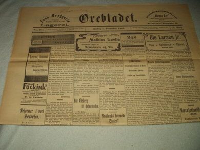 1905 nr 284 Ørebladet