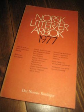 NORSK LITTERATUR ÅRBOK 1977