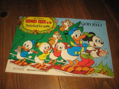 1986 DONALD DUCK & Co JULEHEFTE