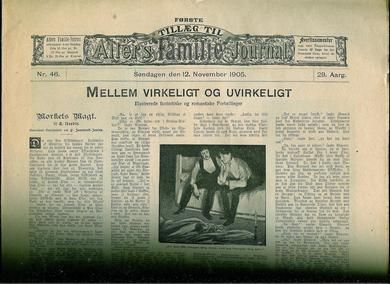1905,nr 046, MELLEM VIRKELIGT OG UVIRKELIGT.
