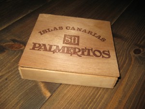 ISLAS CANARIAS PALMERITOS, pen finereske, 15*14*3 cm stor.