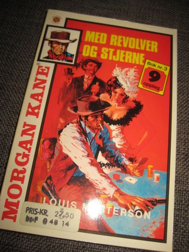 MED REVOLVER OG STJERNE Bok nr 03 9 opplag 1991