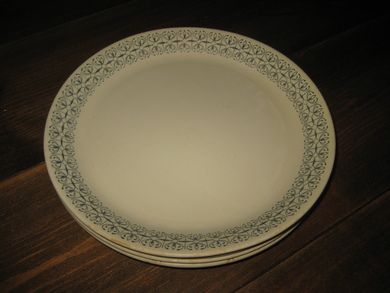 Egersund tallerken med grått stempel, 60 tallet. Ca 23 cm i diameter. 