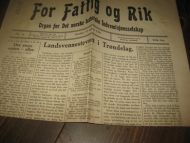 1930 nr 031 For Fattig og Rik