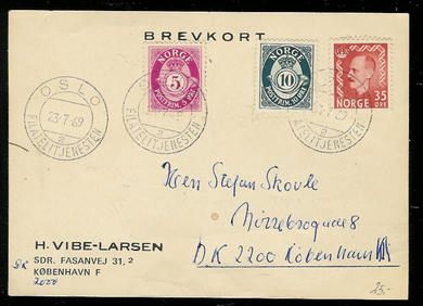 Oslo FILATELITJENESTEN 1969