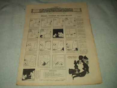 1905 nr 049 Første tillæg til Allers Familie Journal ONKEL TEGNER OG FORTELLER