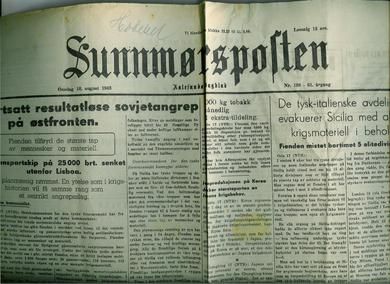 1943 nr 188 Sunnmørsposten