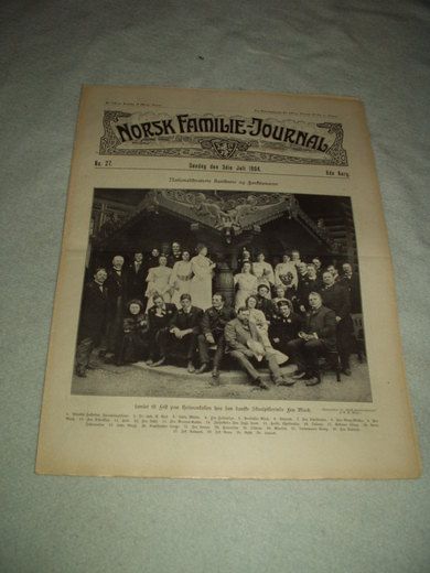 1904 nr 027 NORSK FAMILIE JOURNAL