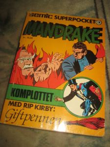 1982,NR 003, MANDRAKE SUPERPOCKET.KOMPLOTTET. 