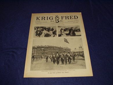 1908 nr 033 KRIG OG FRED