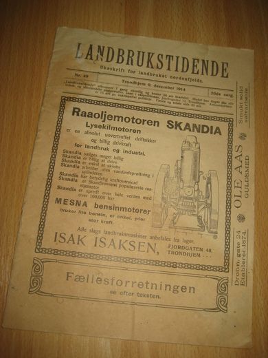 1914 nr 049 LANDBRUKSTIDENDE