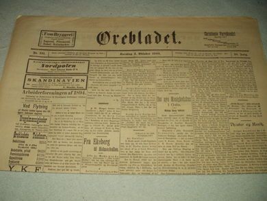 1900 nr 231 Ørebladet