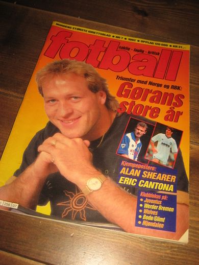 1992 NR 007 fotball SØRLOT