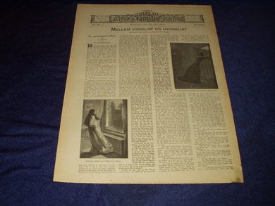 1904 nr 022 Tilæg til Allers Familie Journal MELLEM VIRKELIGT OG UVIRKELIGT Illustrerede fantastiske og romantiske Fortællinger