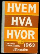 1963, HVEM HVA HVOR.