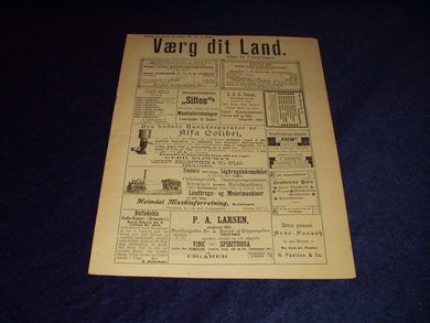 1897 nr 011 Værg dit Land