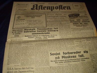 1941 nr 497 Morgen Aftenposten