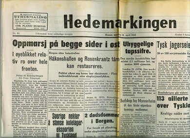 1944 nr 094 Hedemarkingen