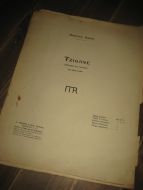 Maurice Ravel: TZIGANE. Rapsodie de Concert. Pour Violin et. Piano-.1924.