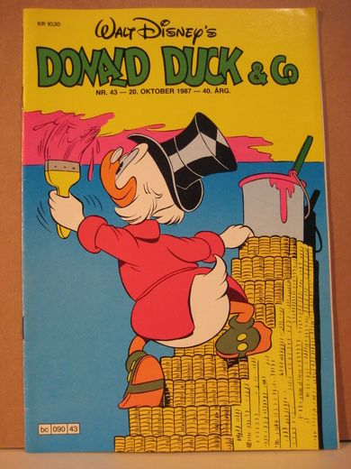 1987 nr 043 DONALD DUCK & CO