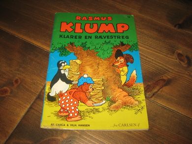 1983, RASMUS KLUMP KLARER EN RÆVVESTREG. 