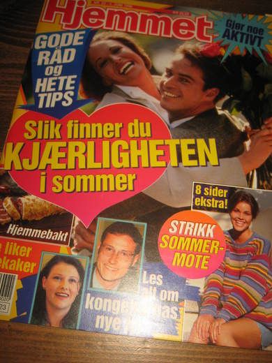 1996 nr 023 Hjemmet KONGEBARNAS NYE LIV