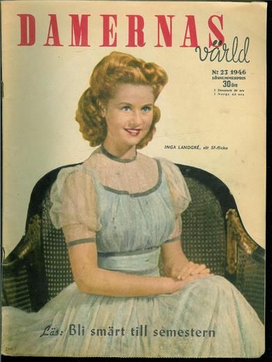 1946 nr 023 DAMERNAS vårld