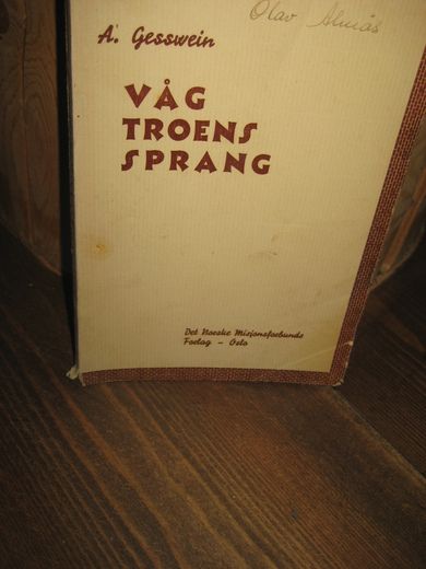 Gesswein: VÅG TROENS SPRANG.