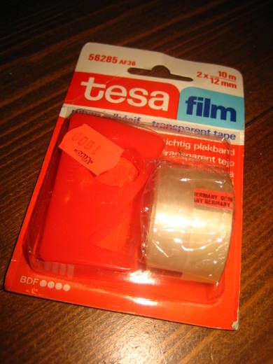 Uåpna pakke TESA FILM 80 tallet Pakke nr 1