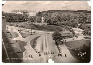 Oslo. Slottet fra Continental Hotell.1958.
