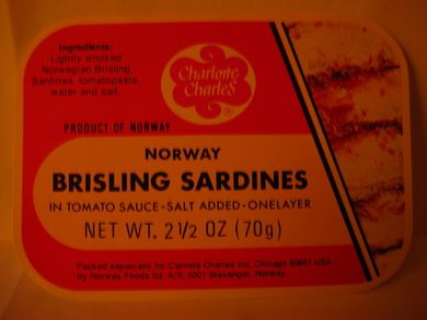 NORWAY BRISLING SARDINES