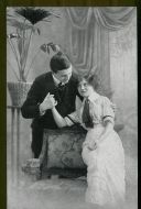 Gammelt postkort fra tidleg 1900