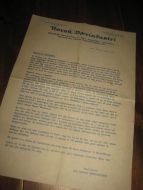 Skriv fra Norsk Bærindustri, Valldal, ang eplesaft til vinlegging. 1970