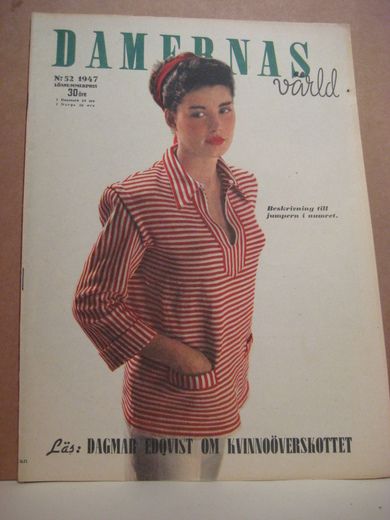 1947 nr 052 DAMERNAS vårld